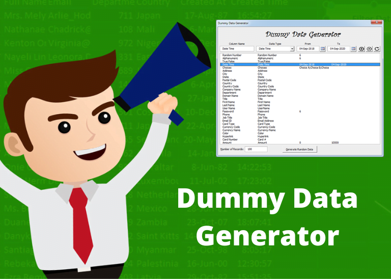 Dummy Data Generator